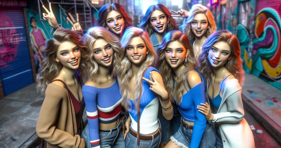 most popular tiktok girls