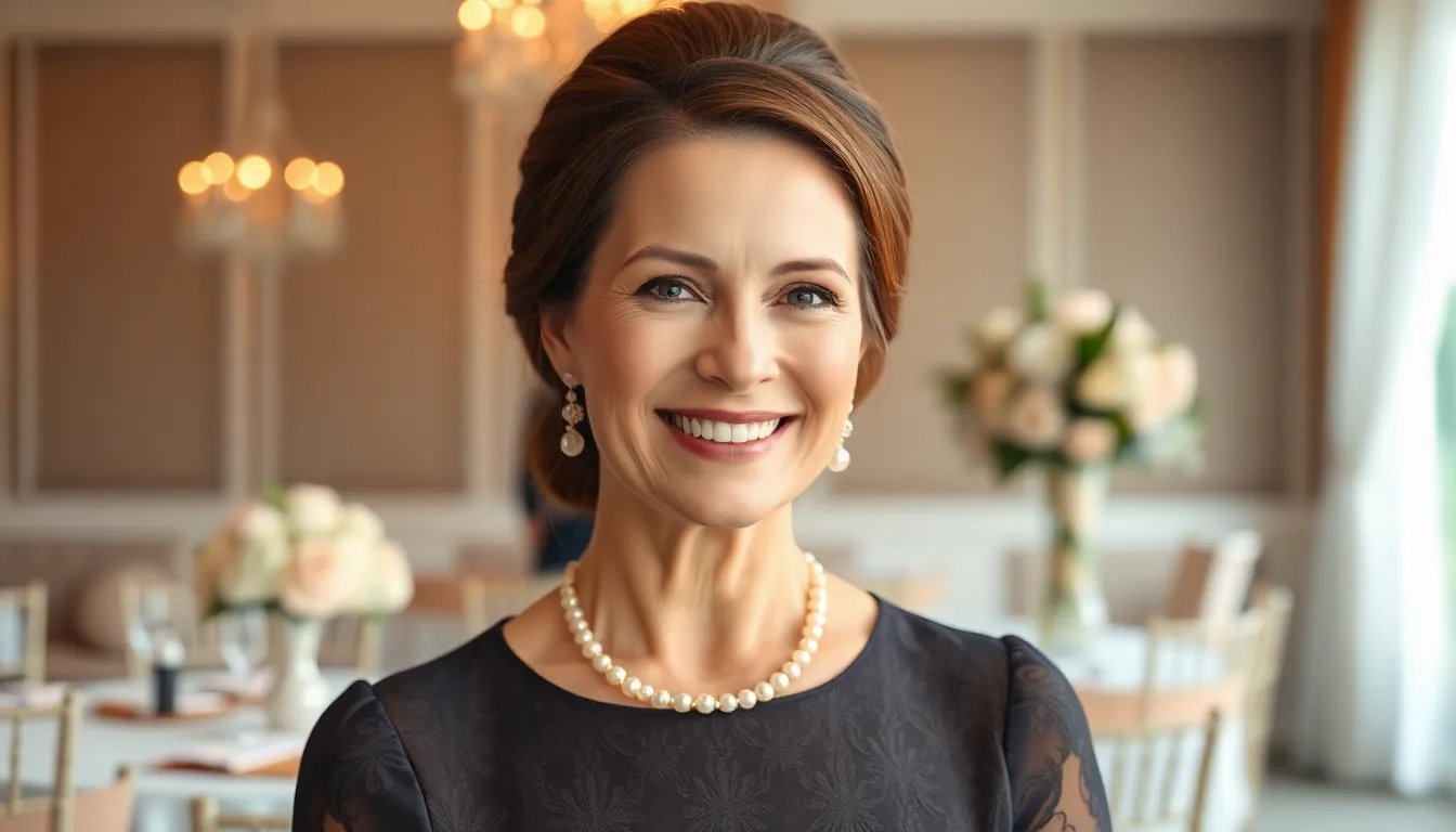 Medium length fine hair mother of the bride hairstyles