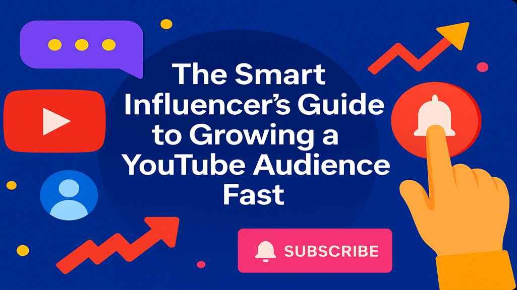 The Smart Influencer’s Guide to Growing a YouTube Audience Fast
