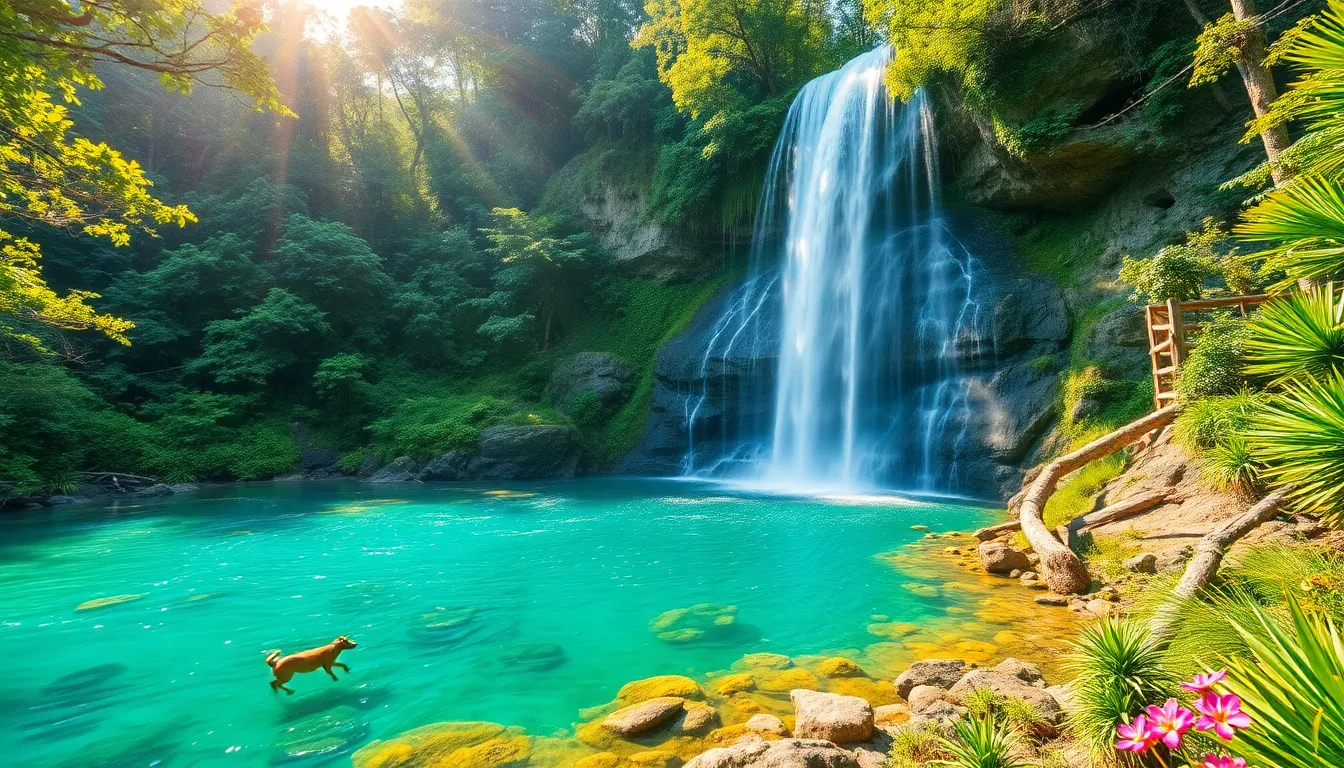 To visit havajazon waterfall