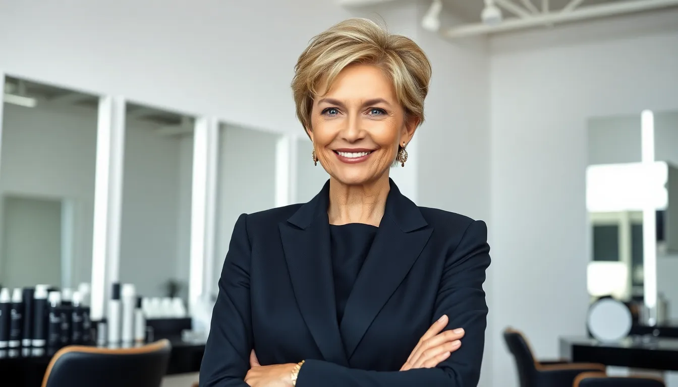 Hairstyles for 60 year old woman with fine hair