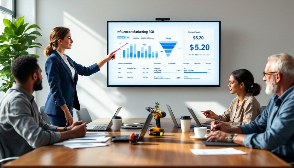 b2b influencer marketing roi