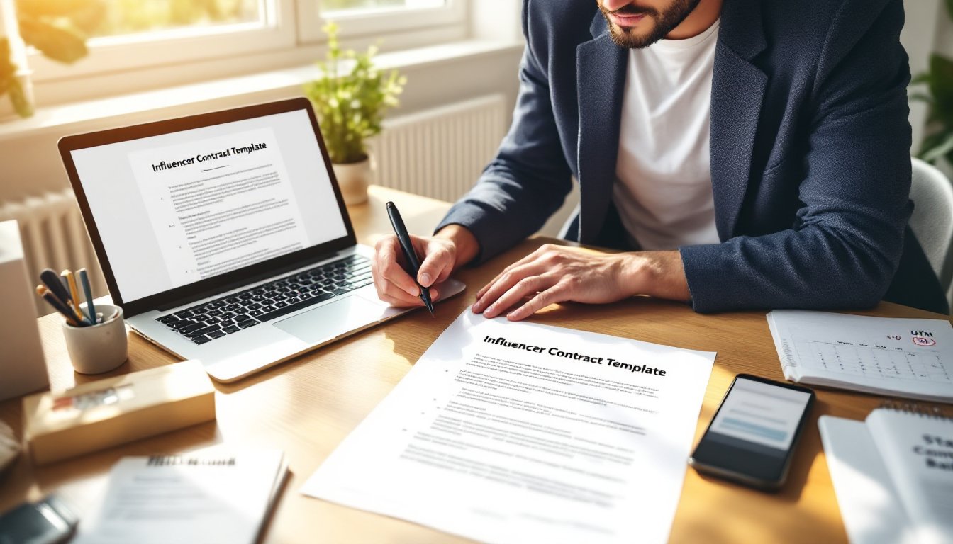 influencer contract template