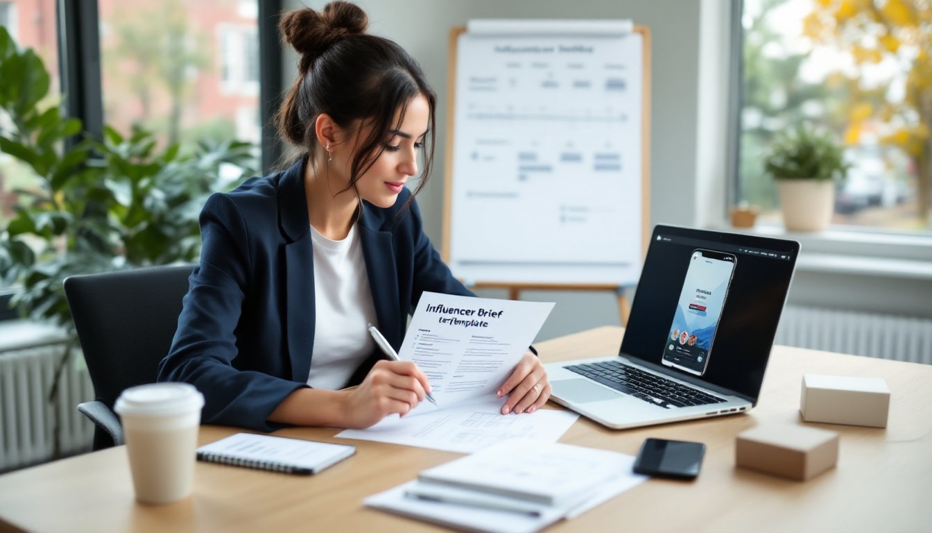influencer brief template
