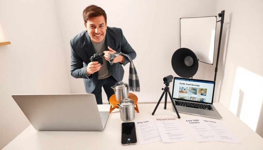tomoson brand deals kettle scarf giveaway