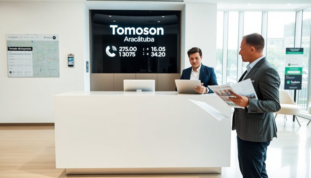 tomoson ara√ßatuba telefone tiradentes