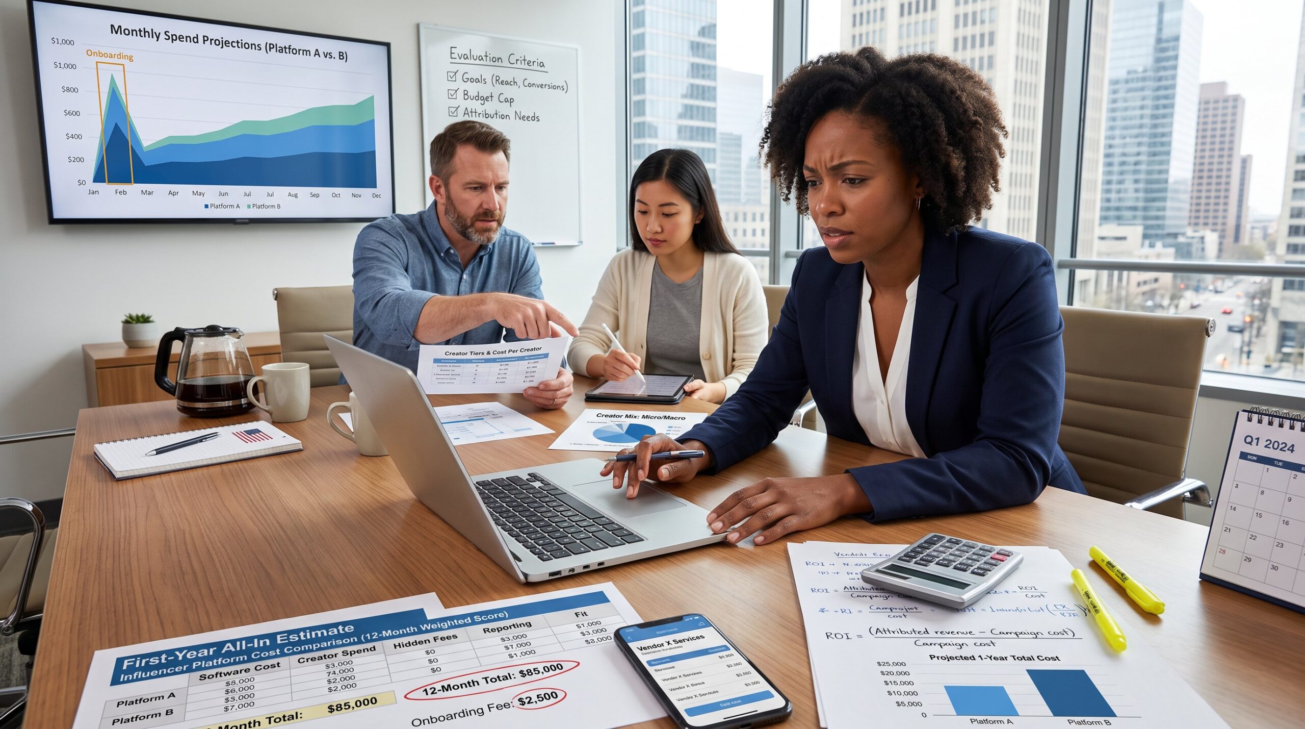 How to Compare Influencer Marketing Platforms by Total Cost